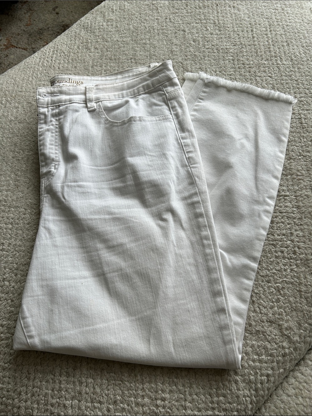 Soft Surroundings White Women's Jeans